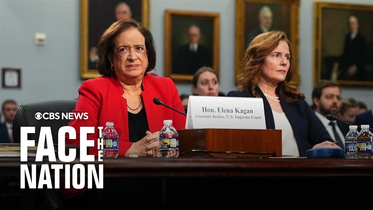 Justices Elena Kagan and Amy Coney Barrett make rare appearance before Congress | full video