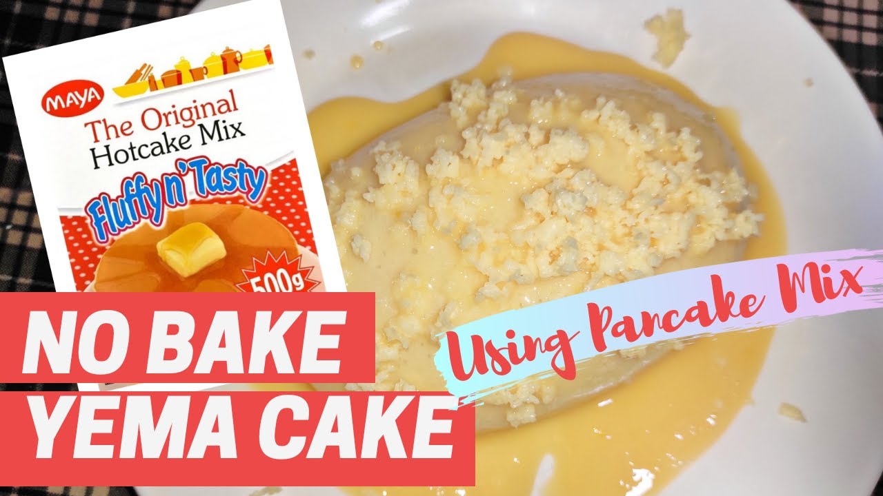 3-Ingredient Yema Cake Using Pancake Mix | No Bake Yema Cake | Quick and Easy | Exploring Juanders