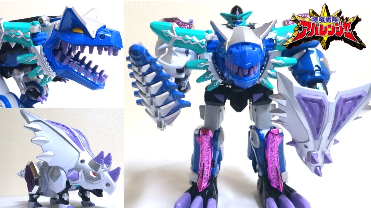 【爆竜戦隊 アバレンジャー】荒ぶるダイノガッツ！DX爆竜合体 バクレンオー ヲタファの歴代戦隊ロボレビュー / DX Bakuryuu Gattai BakurenOh