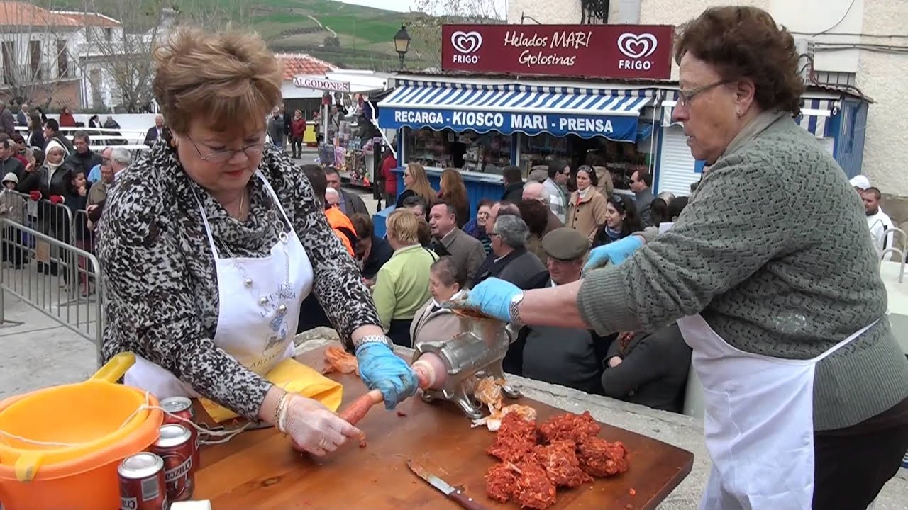 Fiesta De La Matanza En Ardales, Málaga 2014