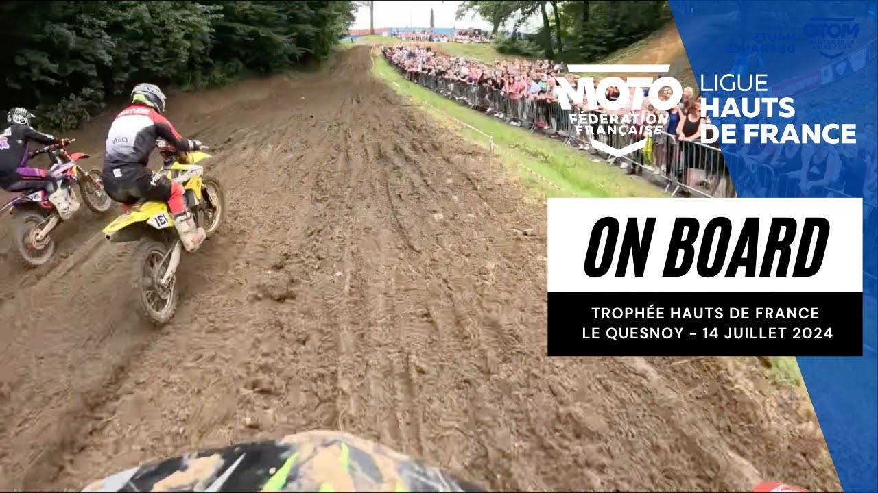 Motocross Le Quesnoy - Championnat Trophée Hauts de France - 14 juillet 2024