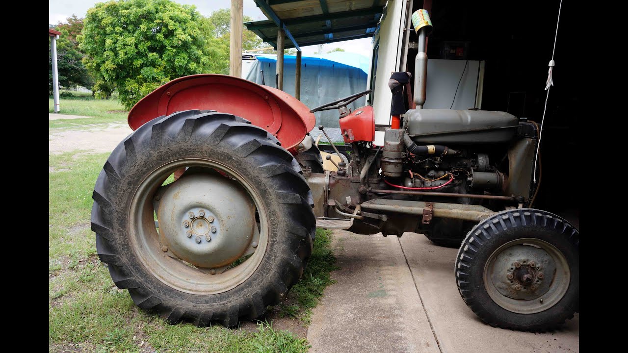 Massey Ferguson MF35 Seized Engine - Progress Report