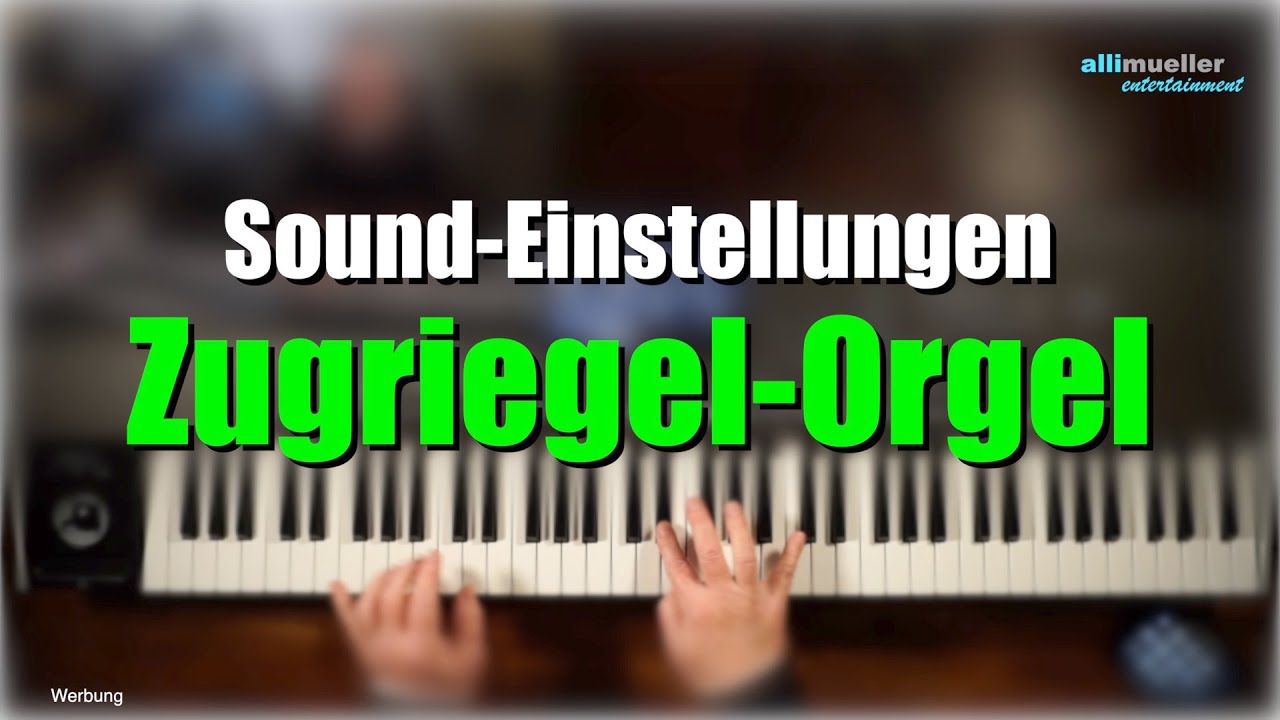 Pa1000/4X Sound-Einstellungen / Zugriegel-Orgel #400