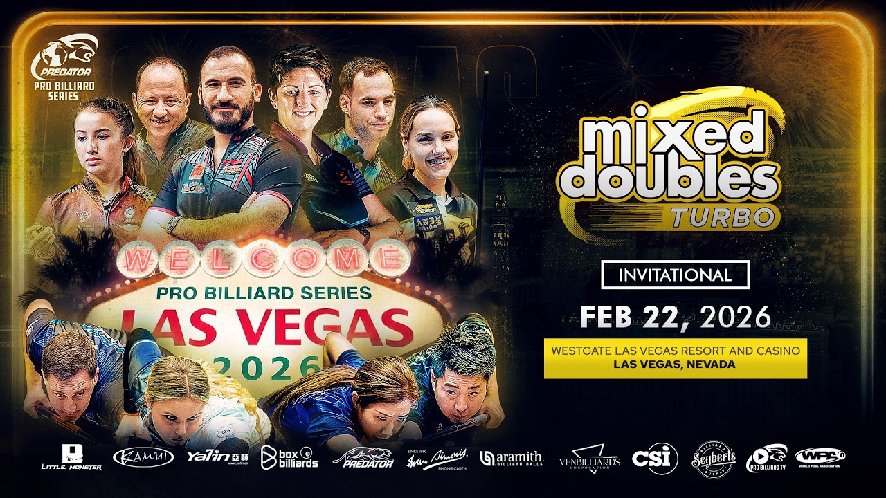 TABLE 2 ▸ MIXED DOUBLES TURBO ▸ LAS VEGAS 2026