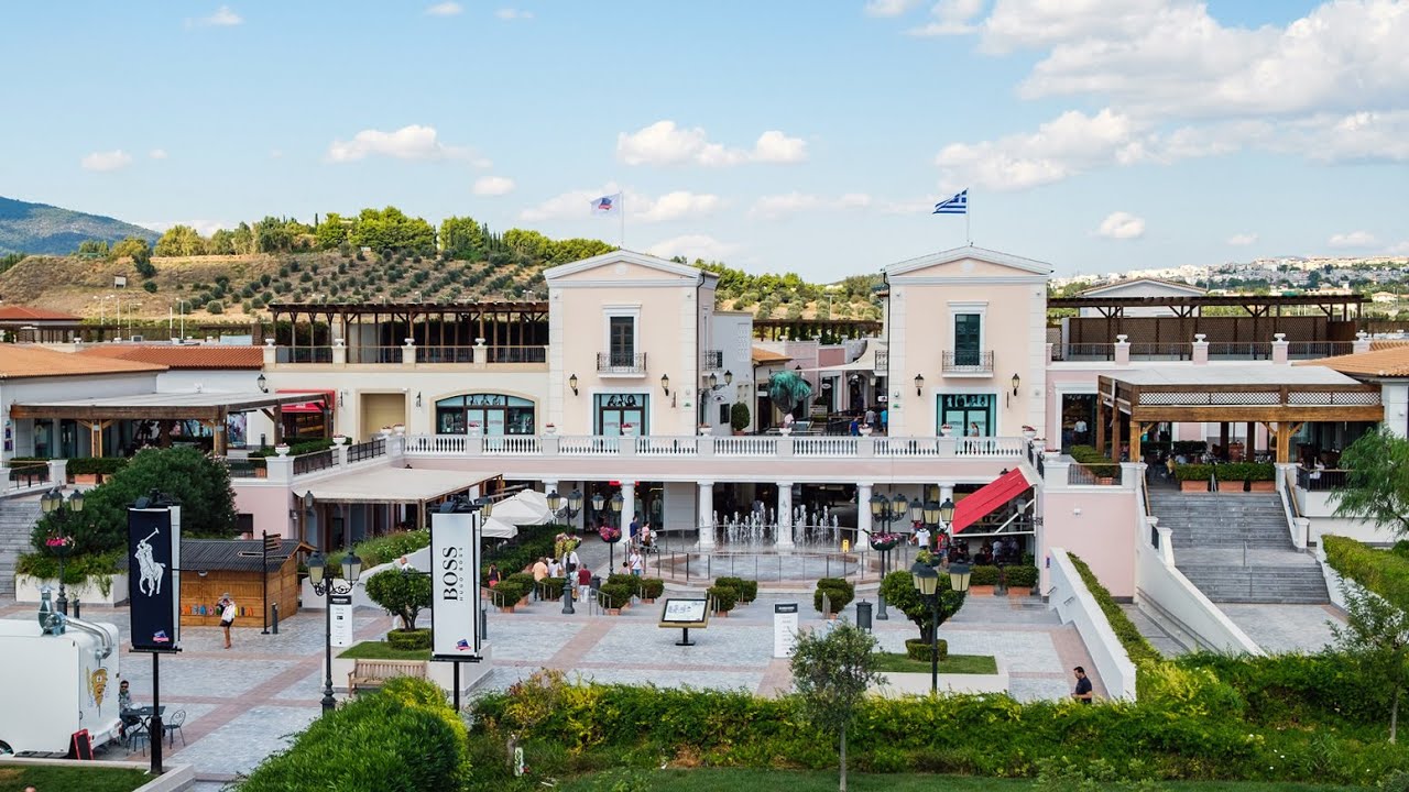 #93 McArthurGlen Shopping Mall walk in Athens, Greece