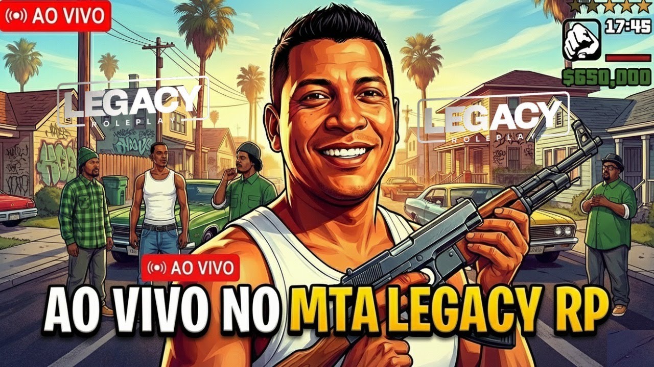 GTA MTA RP – FACÇÃO EM AÇÃO NO LEGACY ROLEPLAY!