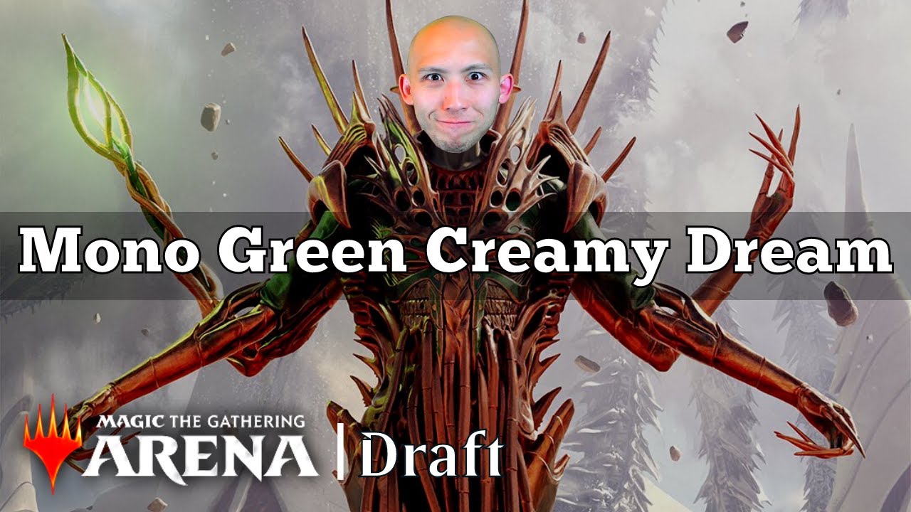 Mono Green Creamy Dream | Arena Cube Draft | MTG Arena