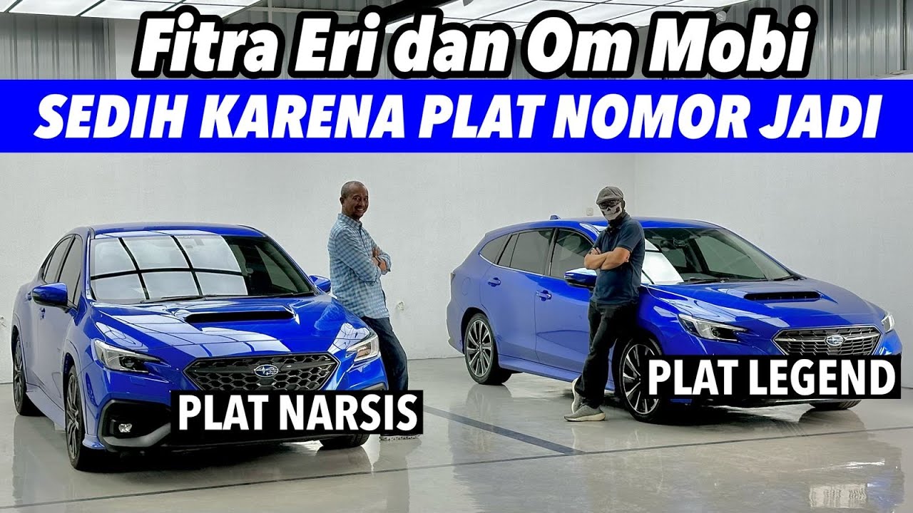 PLAT NOMOR SUBARU WRX KAMI JADI
