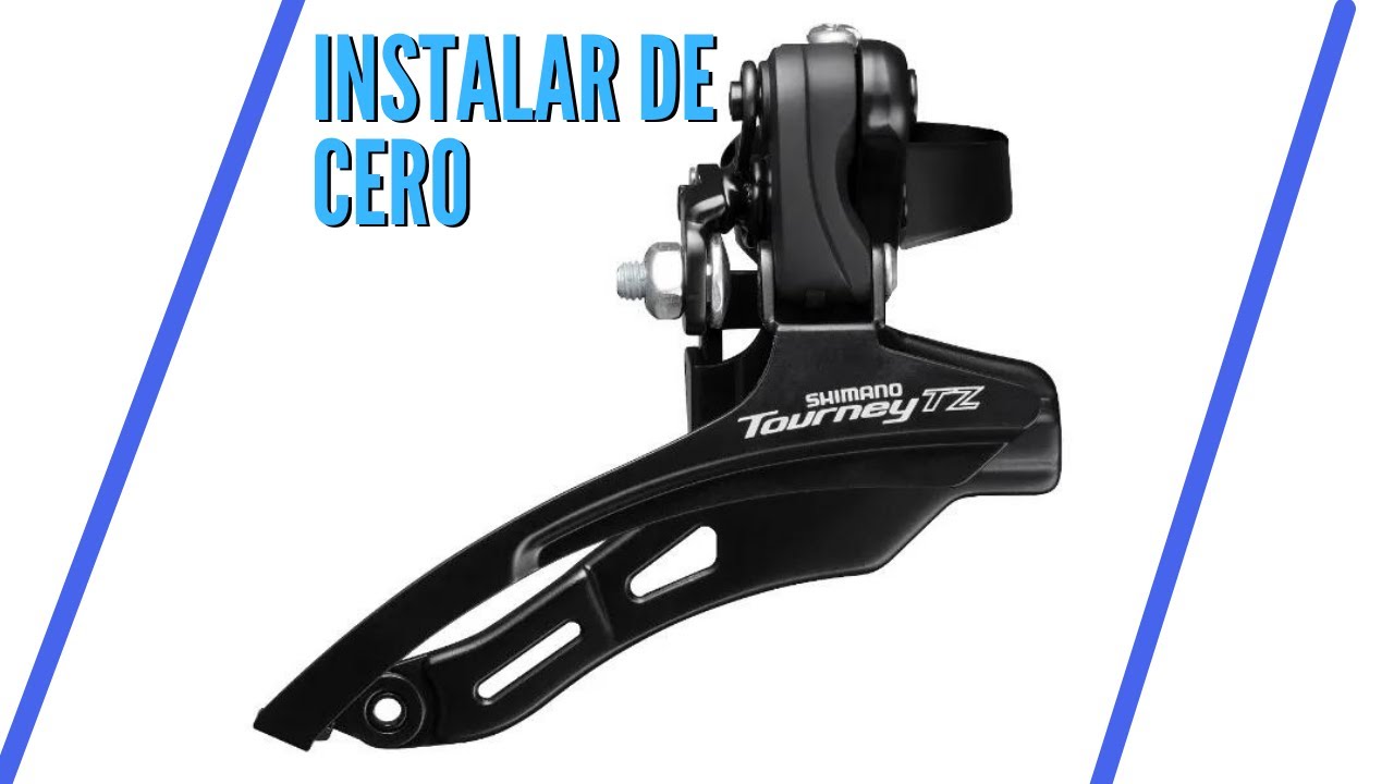 🔵How to INSTALL Shimano Tourney Front Derailleur