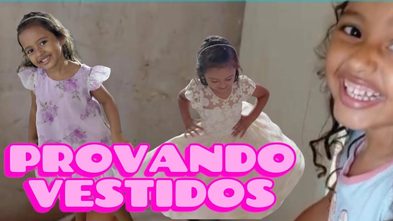Cuidando da minha irmãzinha * Provando looks de vesta 
