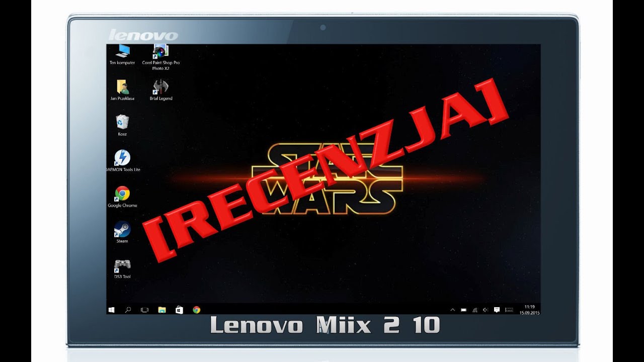 Recenzja tabletu Lenovo Miix 2 10'