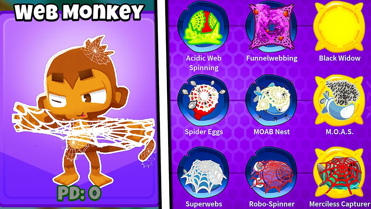 Sprawdzam NOWY PARAGON i MAŁPKĘ *WEB MONKEY* w BLOONS TD 6