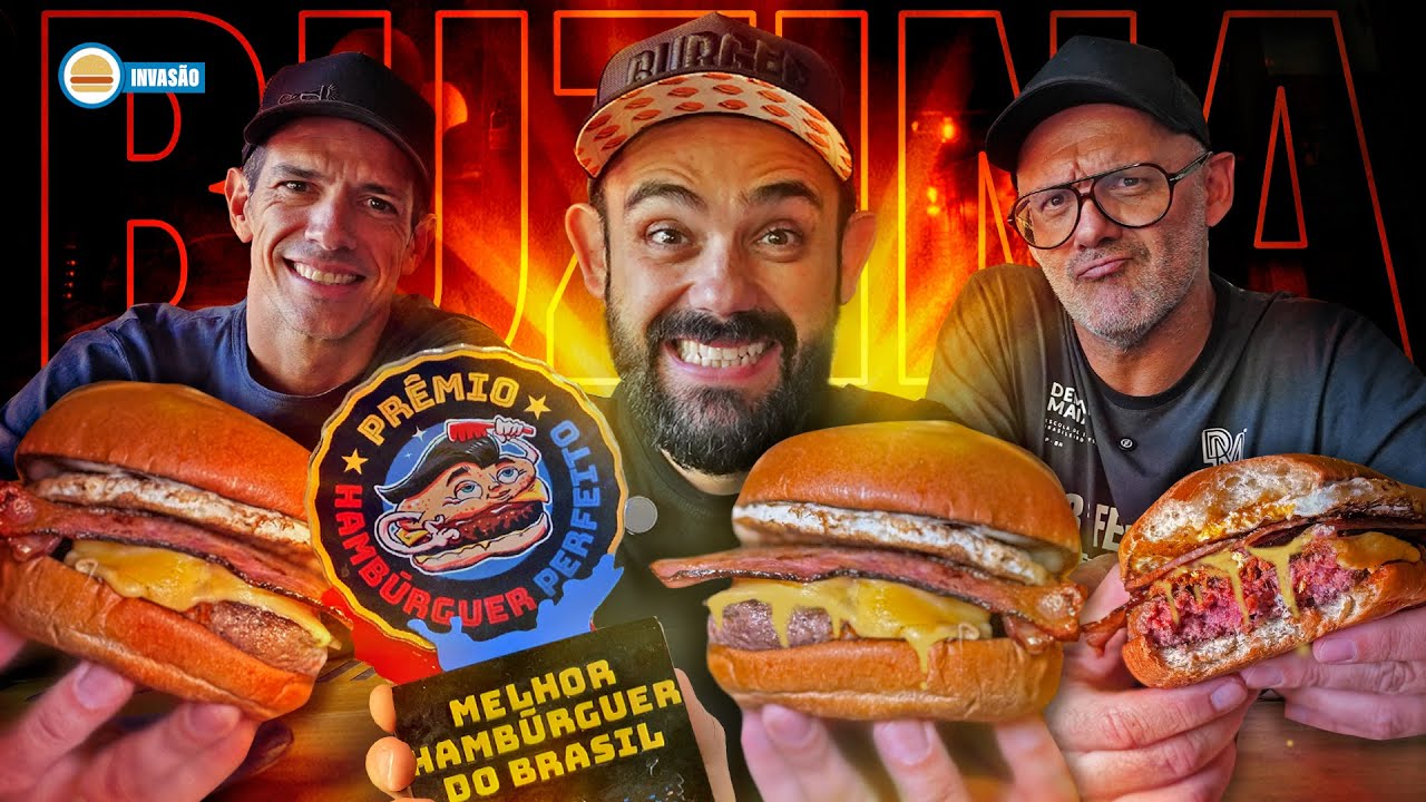 BUZINA: O Melhor Hambúrguer do Brasil - INVASÃO HP | Hambúrguer Perfeito