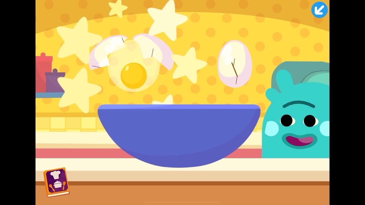 Bumble Nums Cooking Game Play Walkthrough Toddler Preschool Games iPad App
