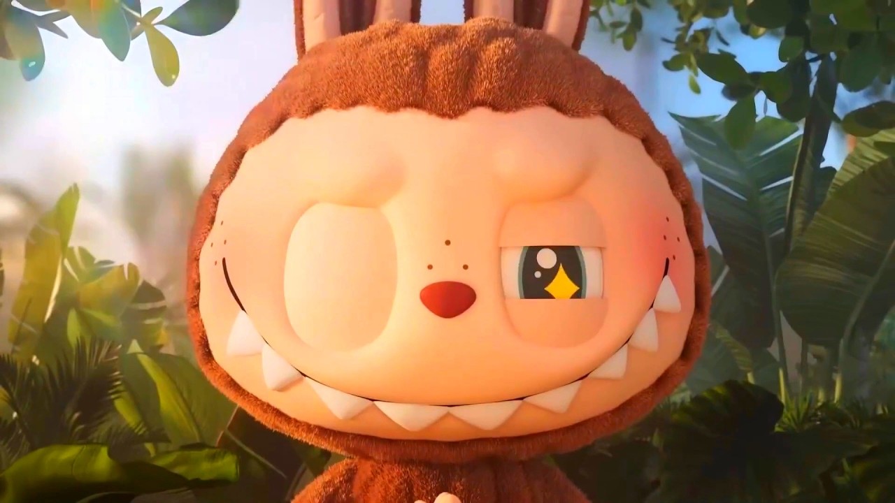 SEE what happened at this Labubu Yoga Retreat 🧘‍♀️ (ORIGINAL Labubu Lazy Yoga remix) #ラブブ #라부부