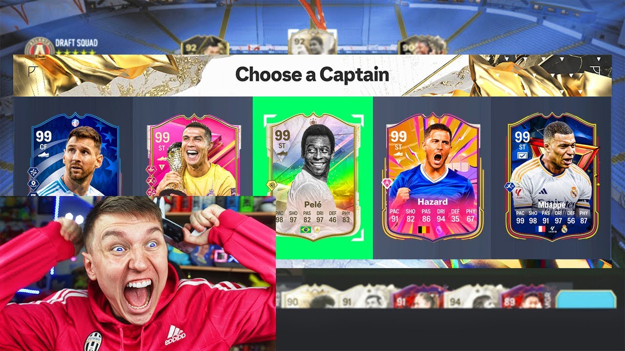 RAREST 99 CARD EVER IN A 129 FUT DRAFT!! (EA FC 24)