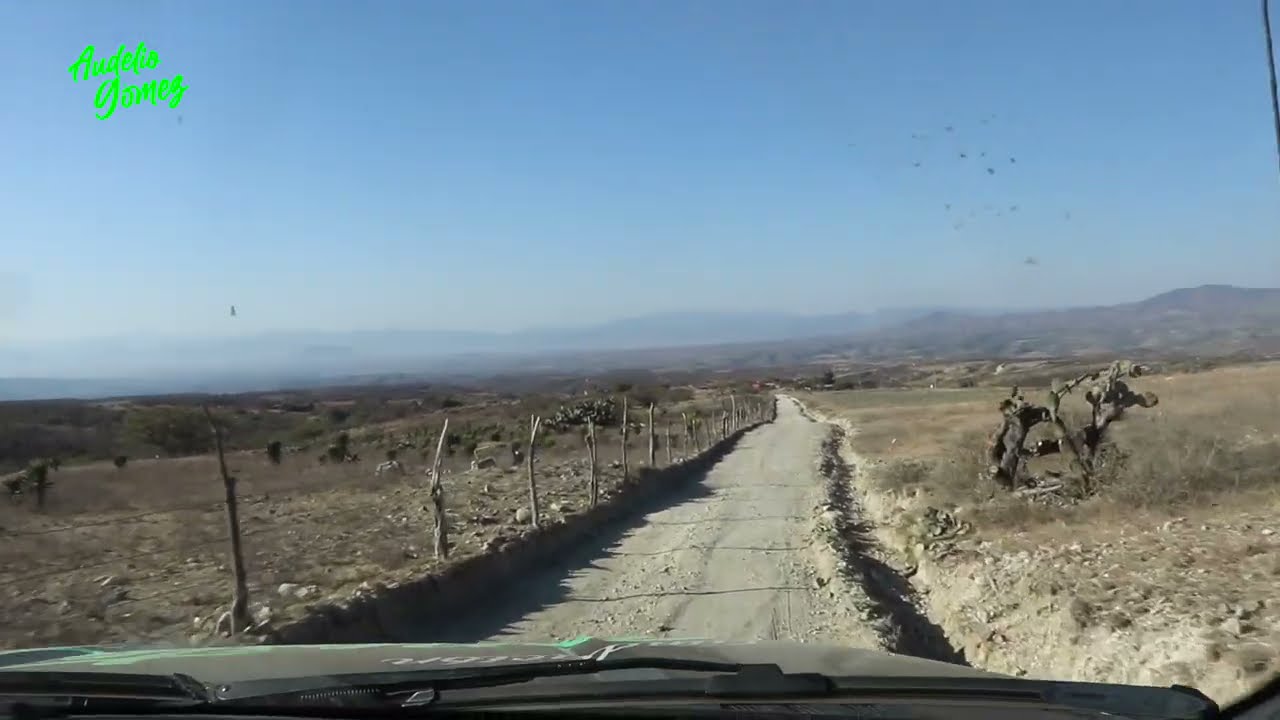 Hermosos caminos para llegar a Miahuatlan de Porfirio Díaz, Oaxaca, México.
