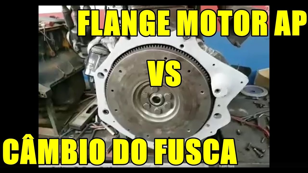Flange Motor Ap x Câmbio do Fusca