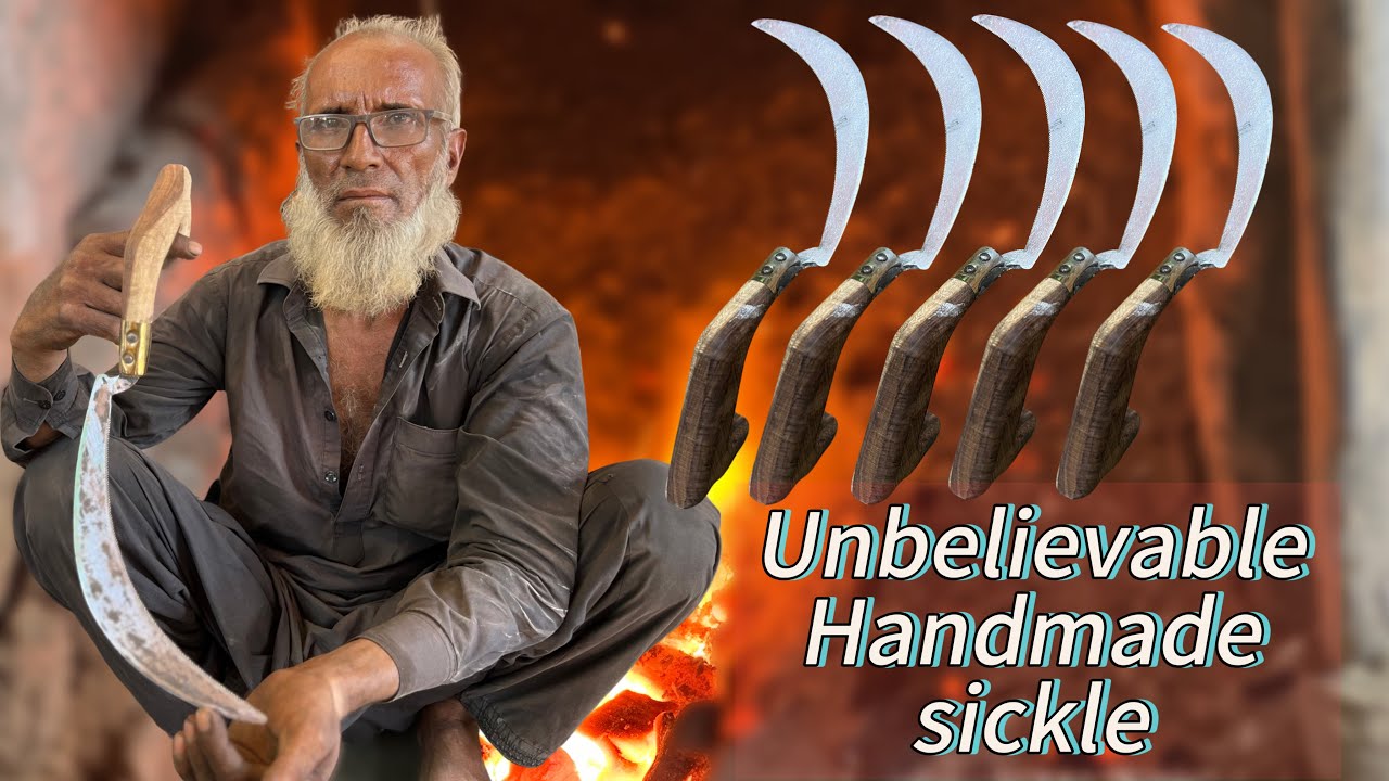 How a Blacksmith Makes a Sickle (Step by Step)