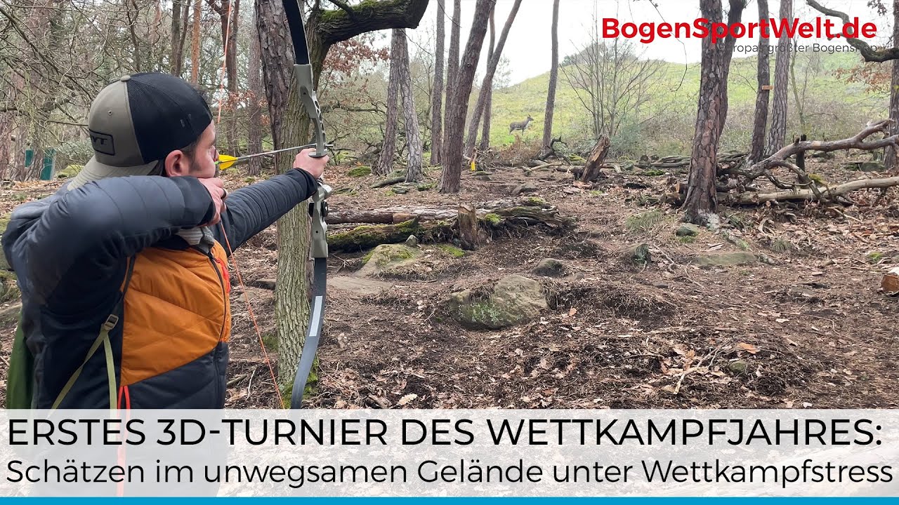 🏹 3D Wieder-Einstieg: Schätzen im Gelände unter Wettkampfbedingungen & Effekte der Winterpause