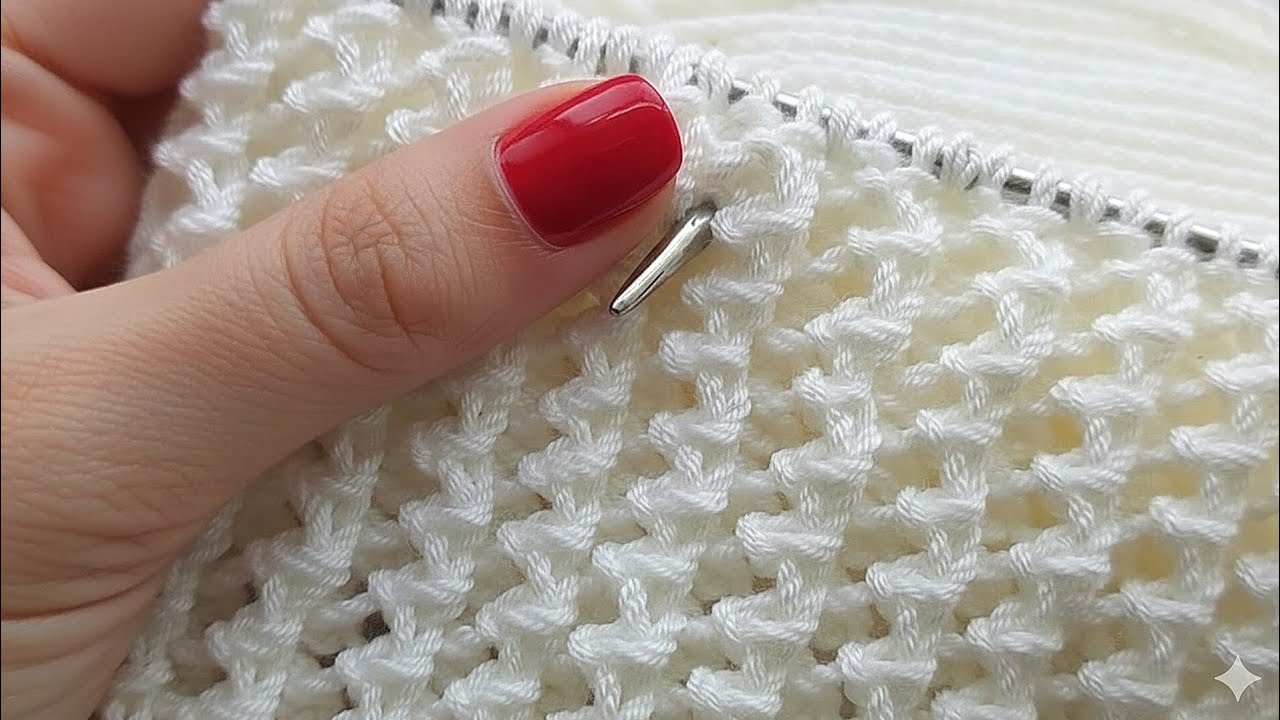  🎯Learn this eays beautiful knitting pattern quickly in minutes 