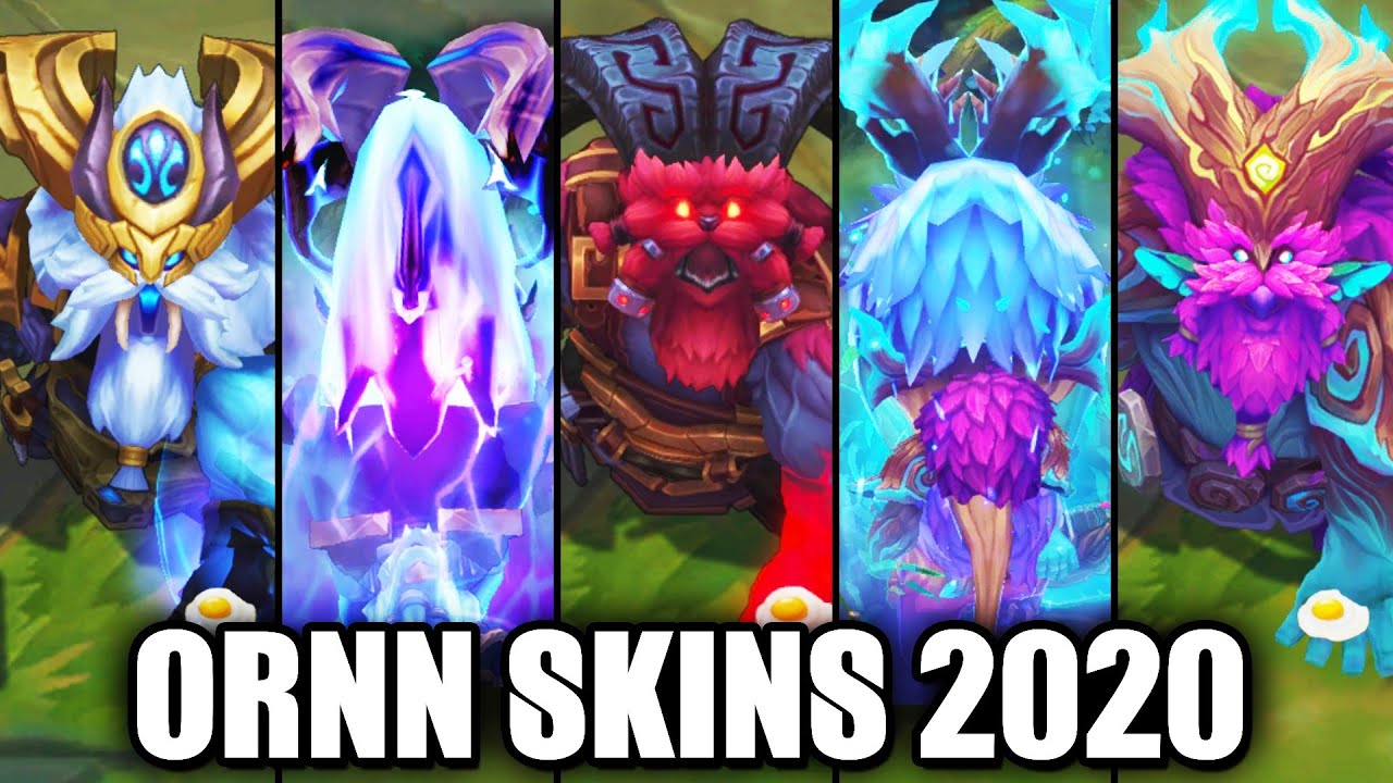 All Ornn Skins Spotlight (League of Legends)