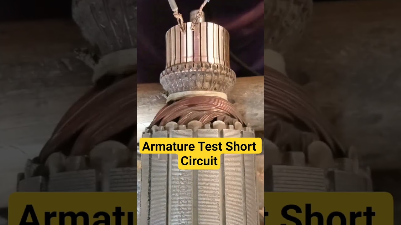 Armature Test Short Circuit 