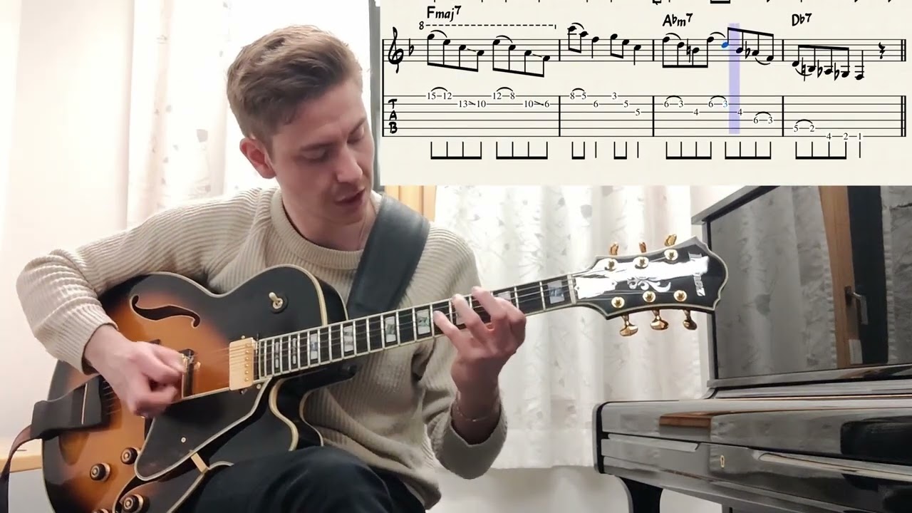 Just Friends - Julian Lage (Transcription)