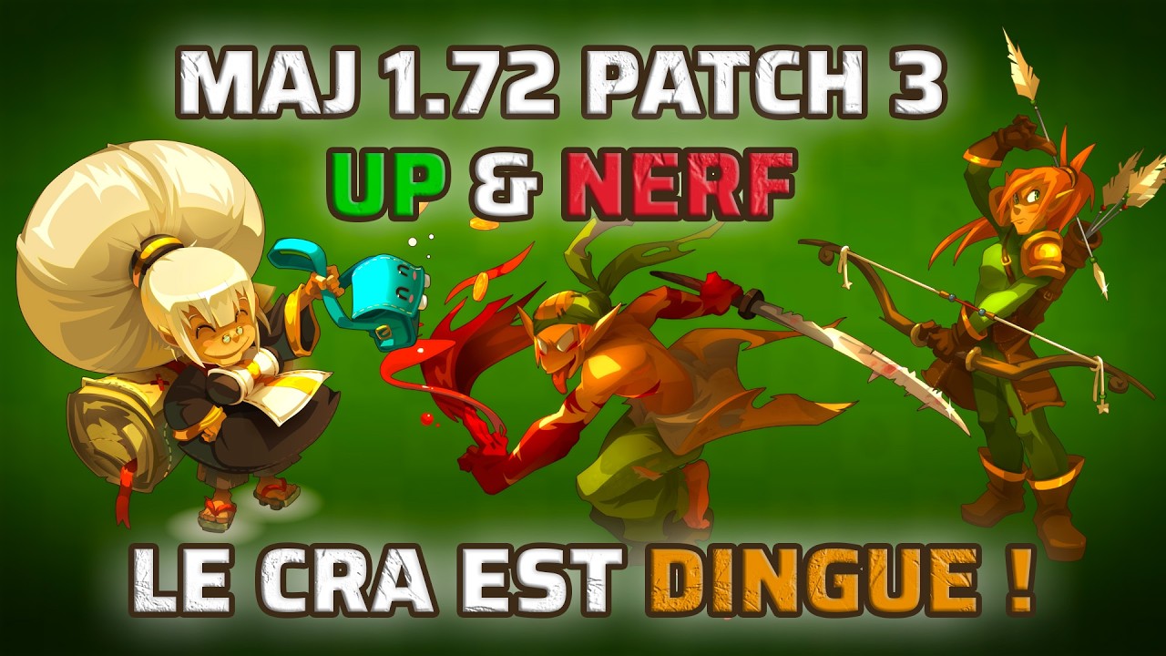 CHANGEMENTS DU PATCH 3 DE LA B&Ecirc;TA 1.72 ! - DOFUS TOUCH 2026