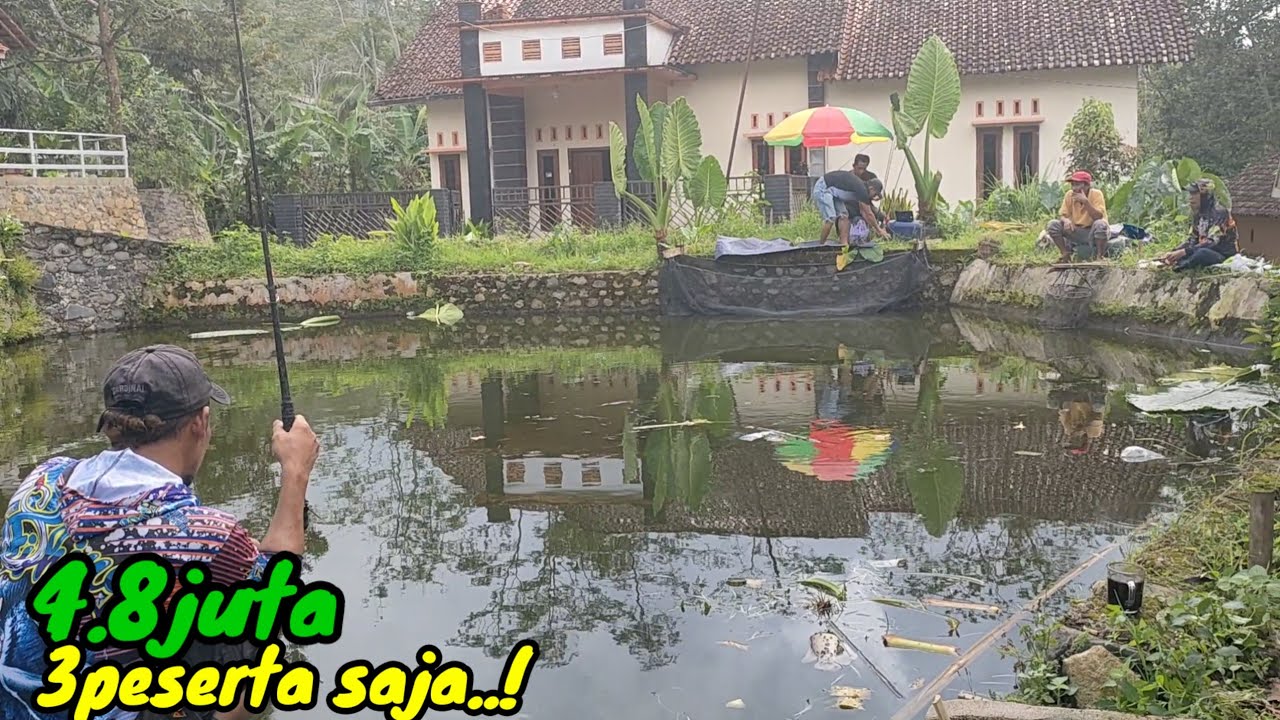 Mancing borongan..‼️ Berawal dari ragu berahir dg senyum manis