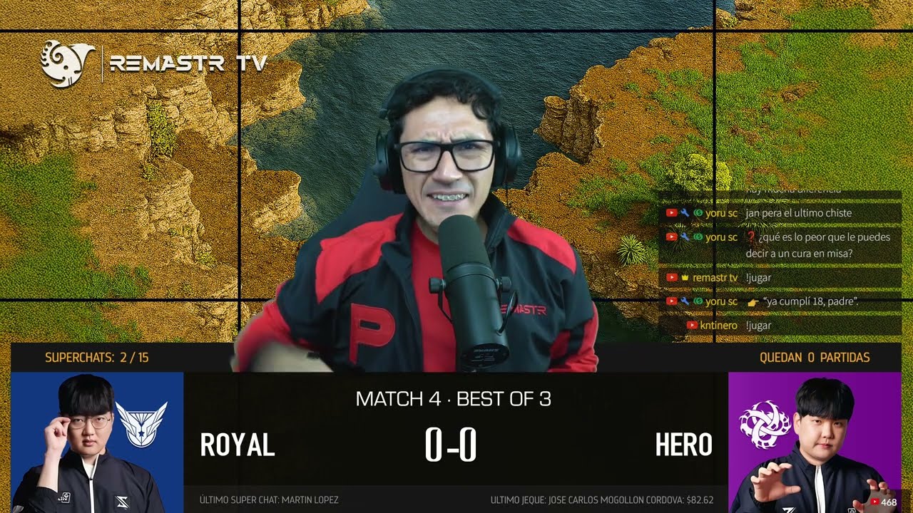 STARCRAFT COREANO GOSU 🇰🇷 ROYAL vs HERO 🇰🇷 | M3·BO3·R1