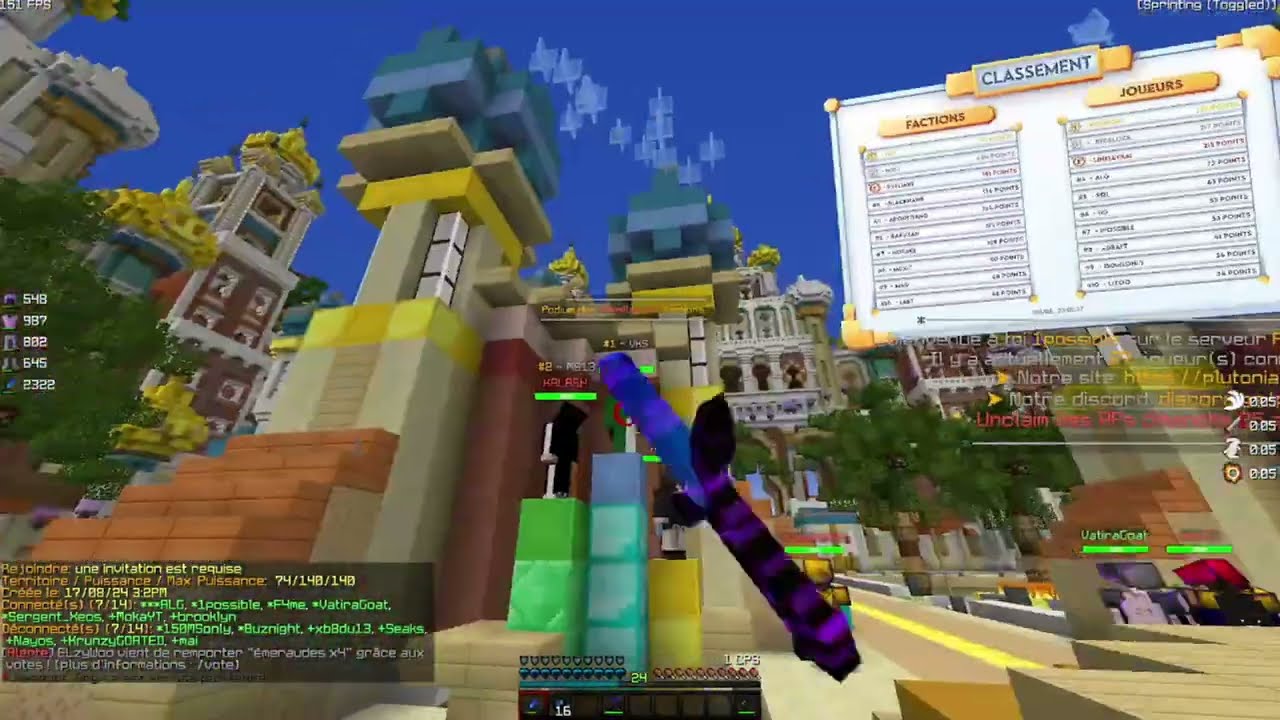 [PLUTONIA] Extinction de la warzone,  je vous montre mon avancement (concours pbs 110 abos)