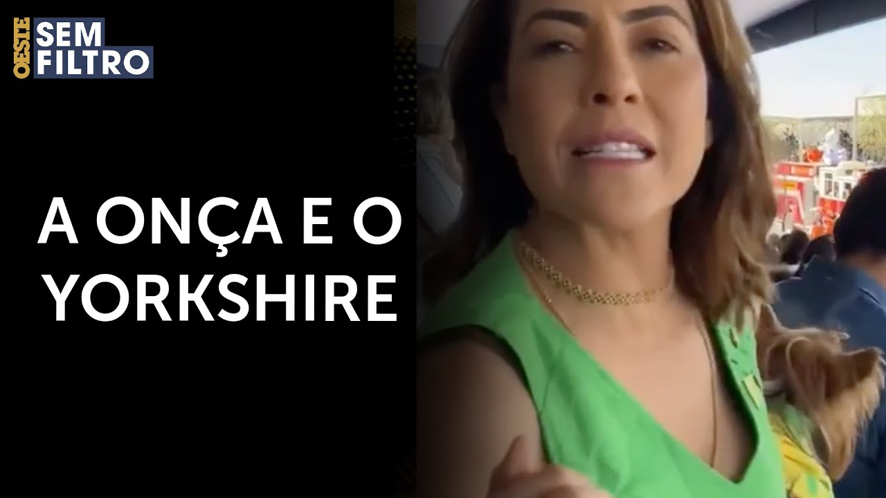 Soraya Thronicke se empolga com Zé Gotinha no 7 de Setembro | #osf