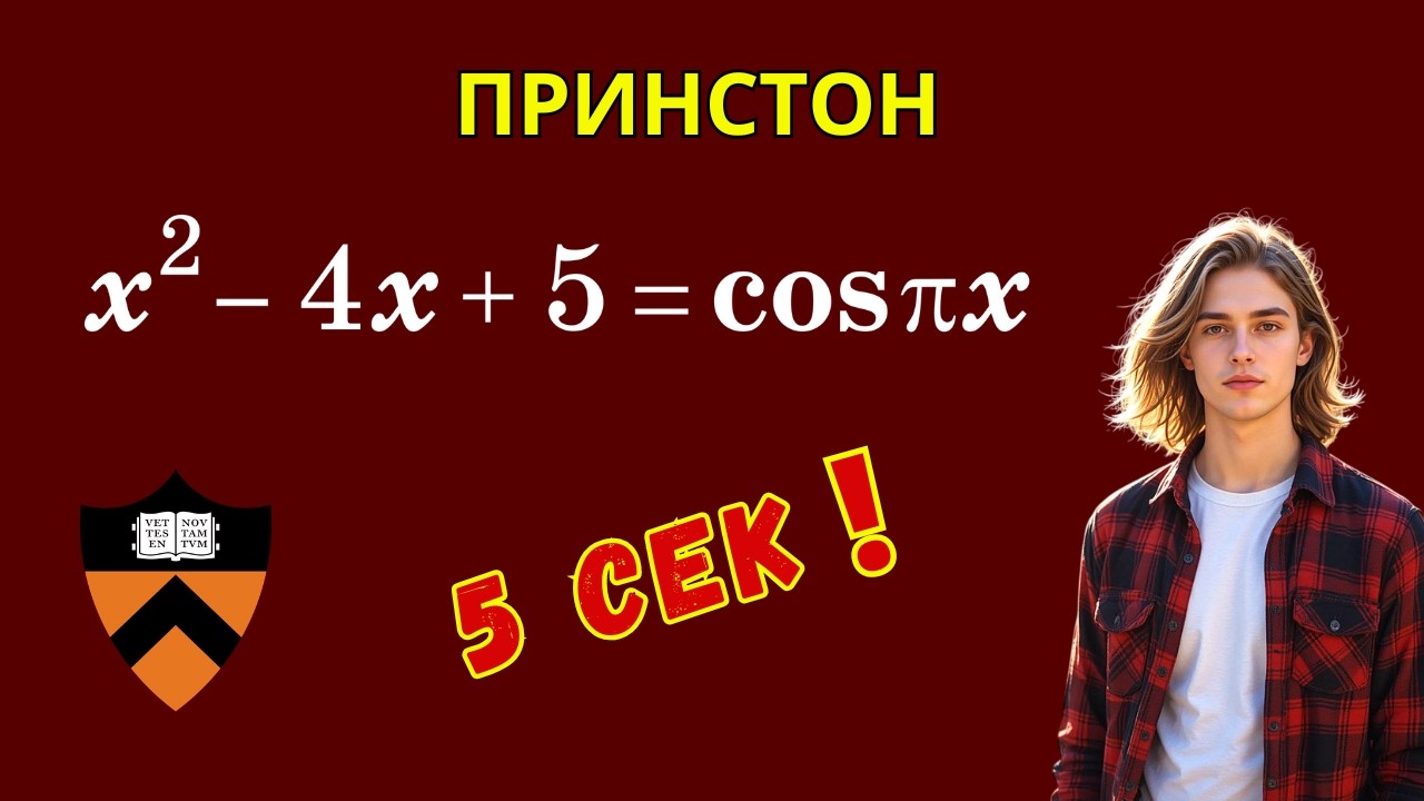 УБОЙНОЕ УРАВНЕНИЕ РЕШАЕМ ЗА 5 СЕК!