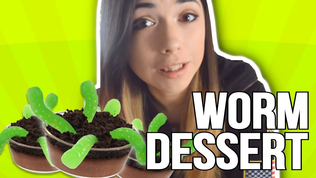 YUMMY NUMMIES WORM DESSERT | Cooking Trouble