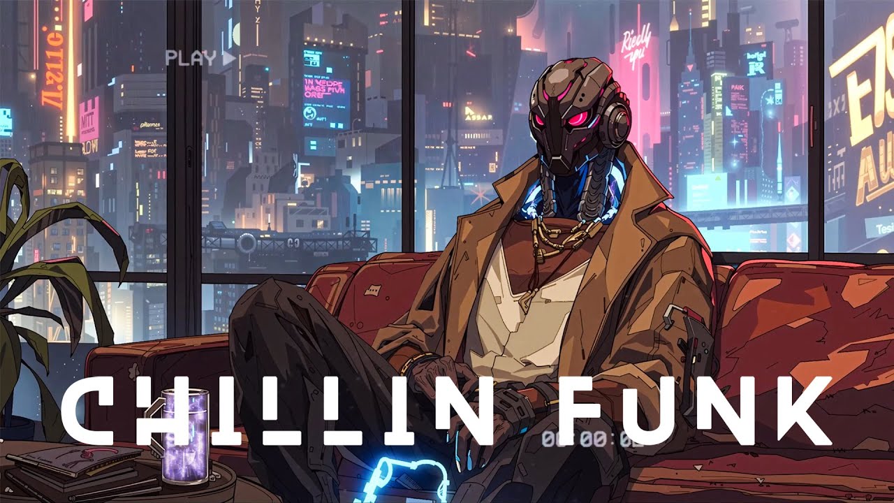 𝐂𝐡𝐫𝐨𝐦𝐞 𝐌𝐢𝐧𝐝 | City Light Funk 🌃 Soft Grooves | Chill, Relax & Forget