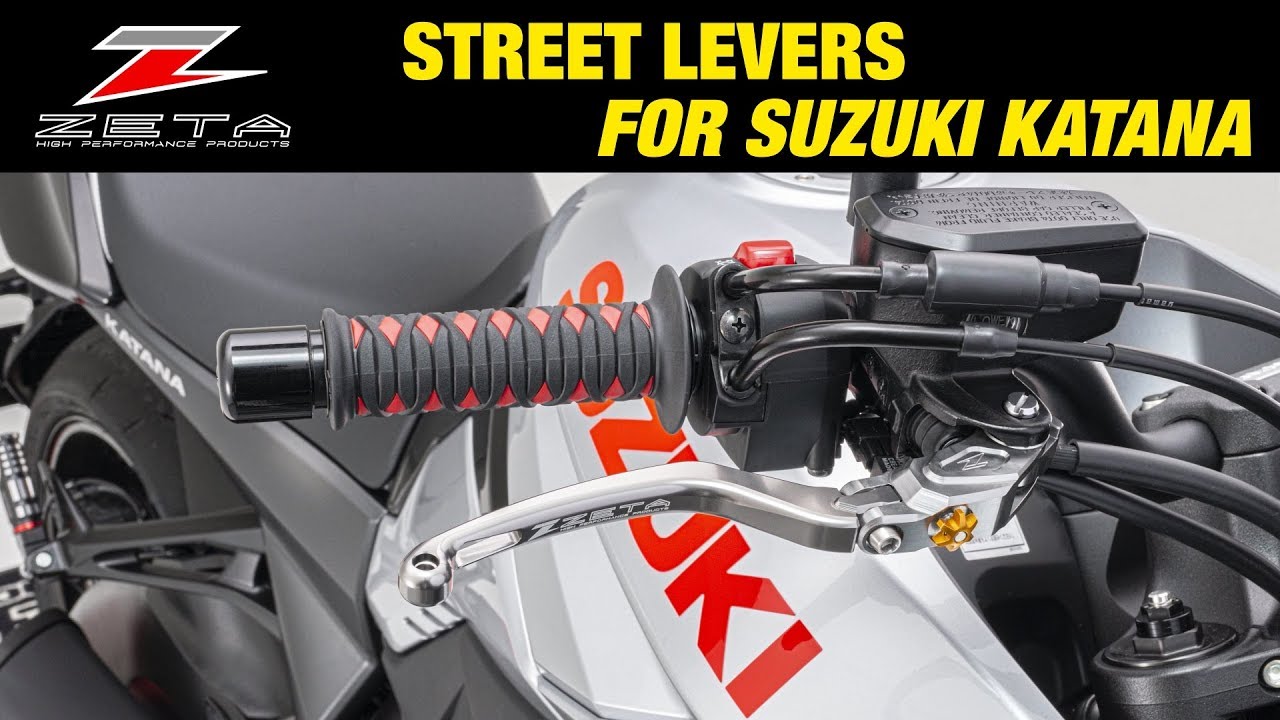 ZETA STREET LEVERS FOR SUZUKI KATANA