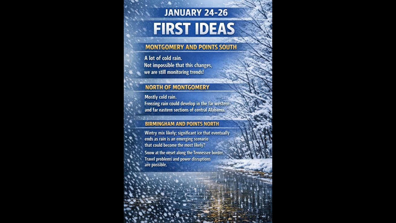 Southeast winter storm update