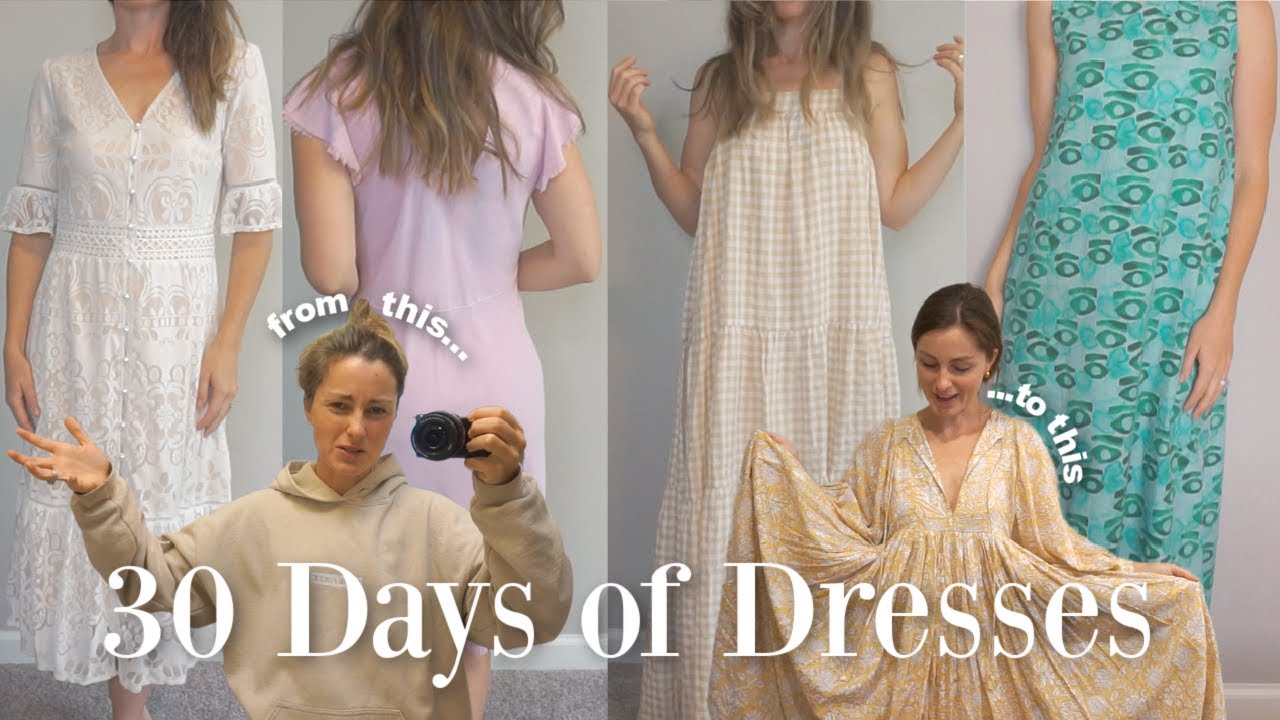 I wore a dress every day for 30 days *I was not expecting this...
