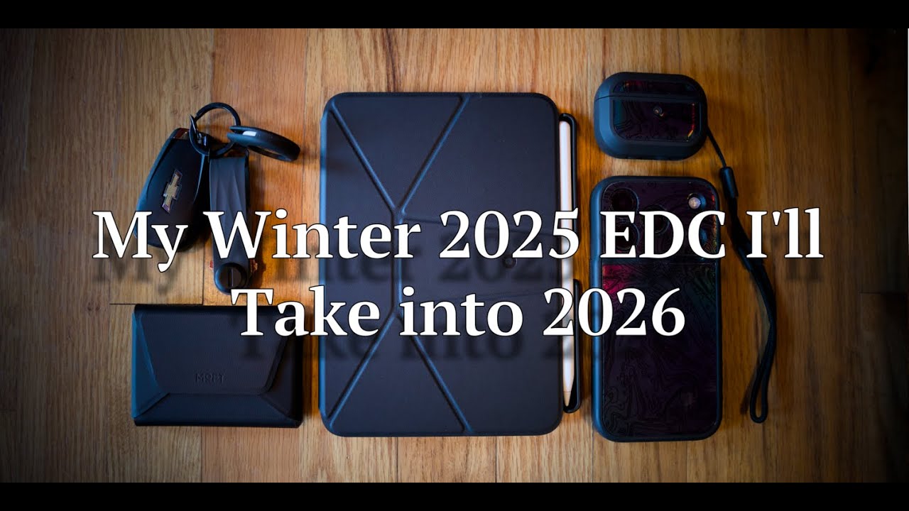 Технологии, которые я возьму с собой в 2026 год #apple #dbrand #moft #nomadgoods
