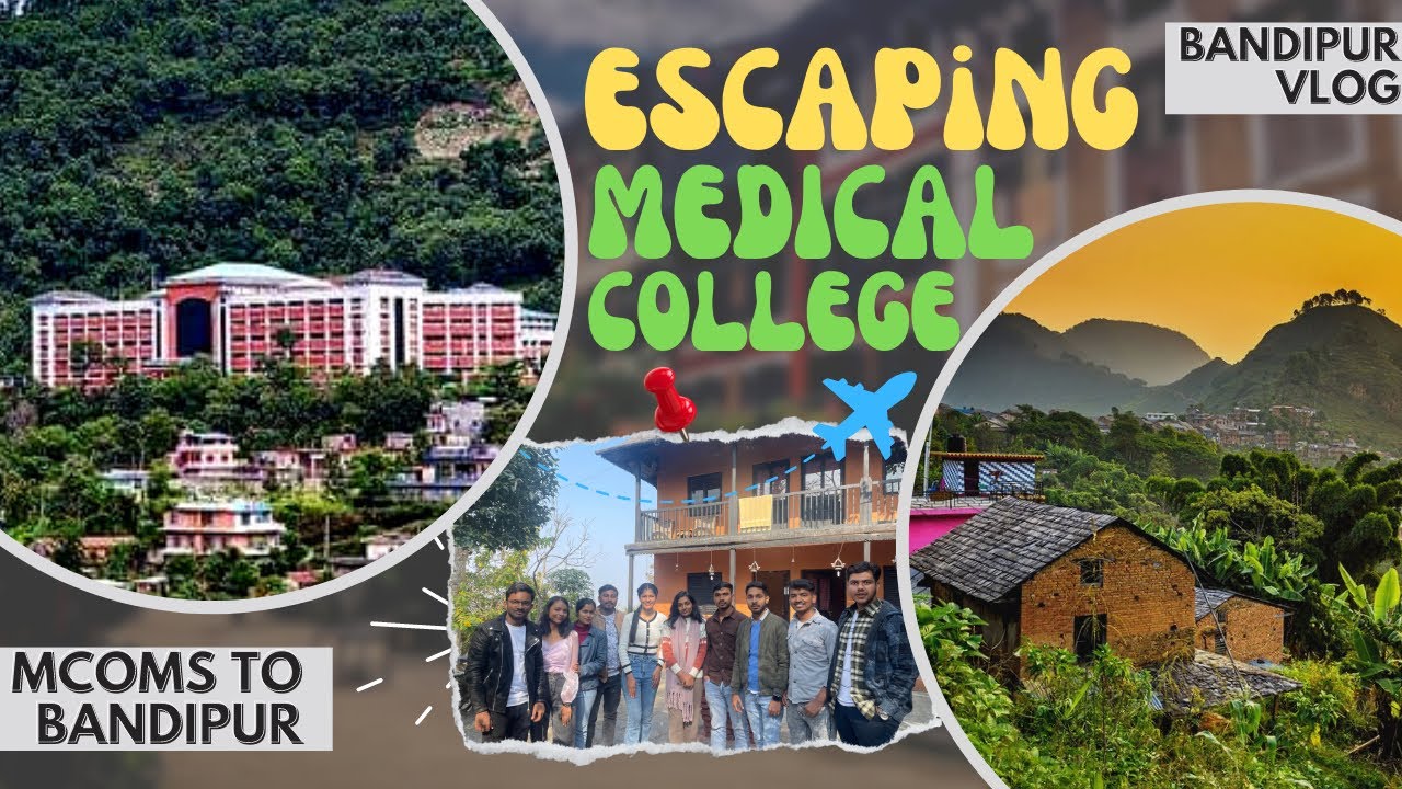 Escaping Medical College 🥳! Mini Great Wall of Nepal , First Group Trip With Friends