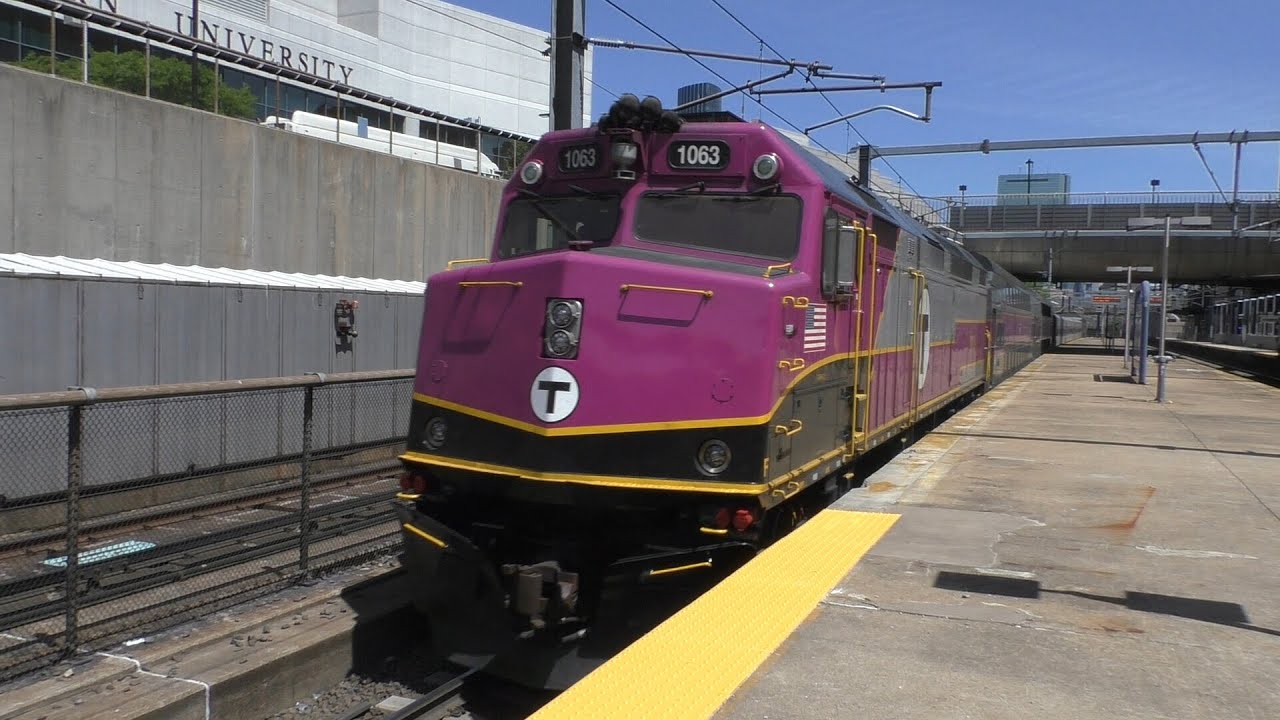 Amtrak, MBTA commuter rail, and orange line action at Ruggles 5/24/22