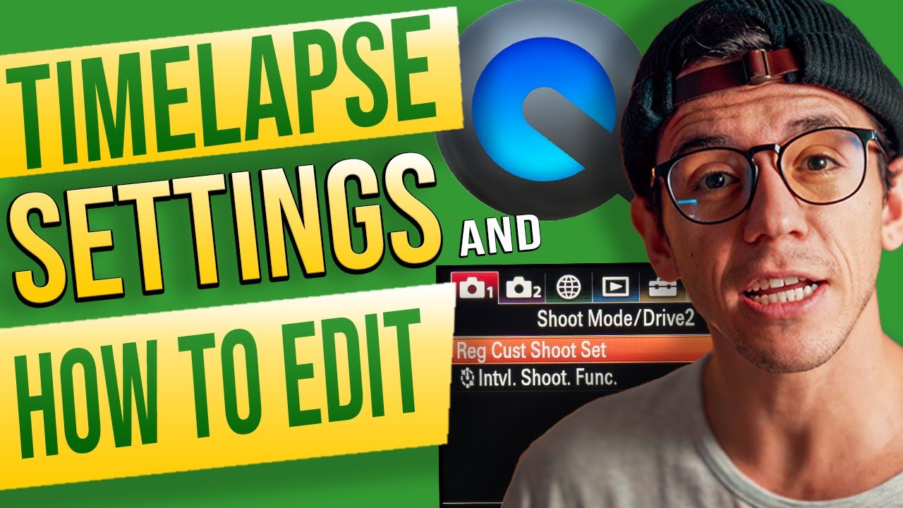 How to Shoot a Timelapse on Sony A7iii/A7Riii and edit on QuickTime Player.