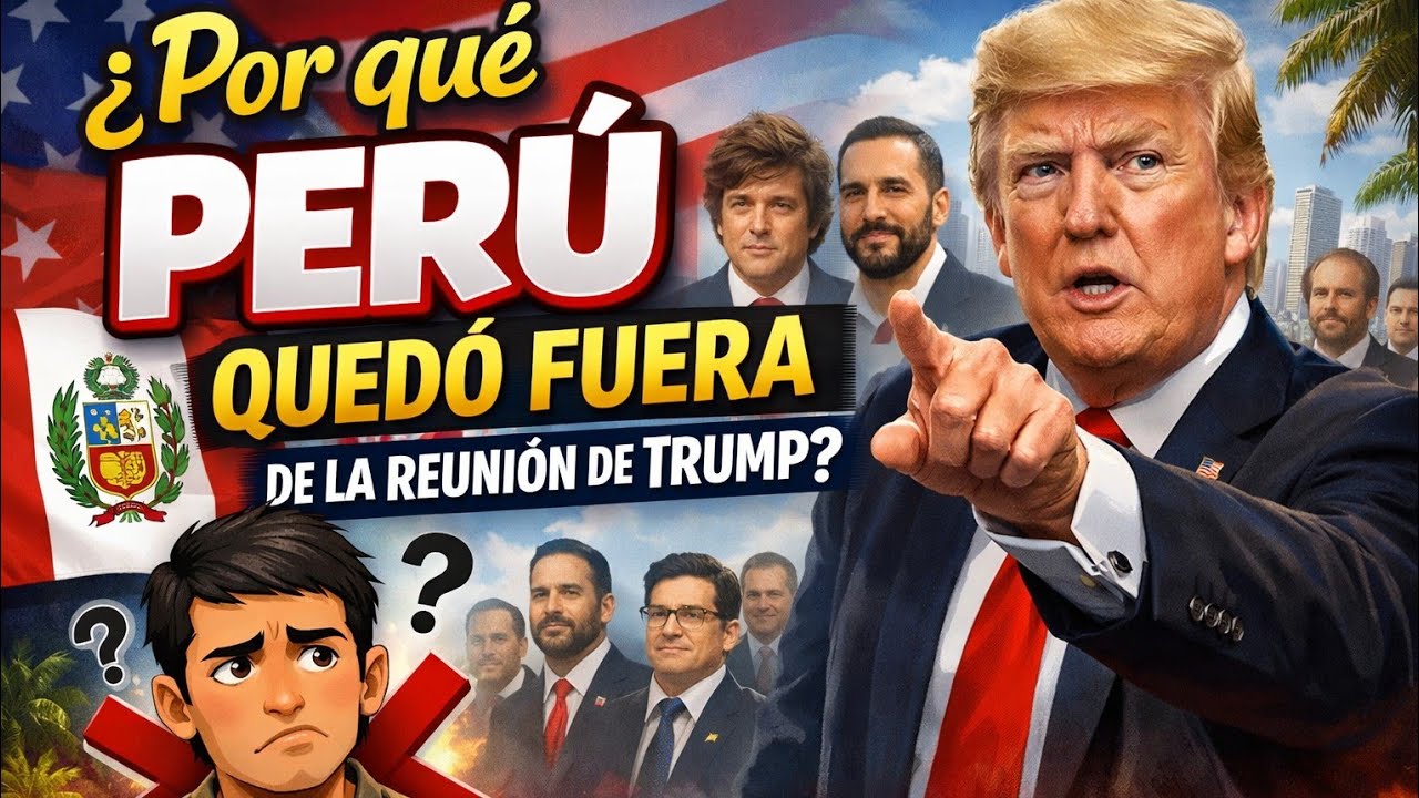 Por qué Perú quedó fuera de la reunión de Trump con América Latina