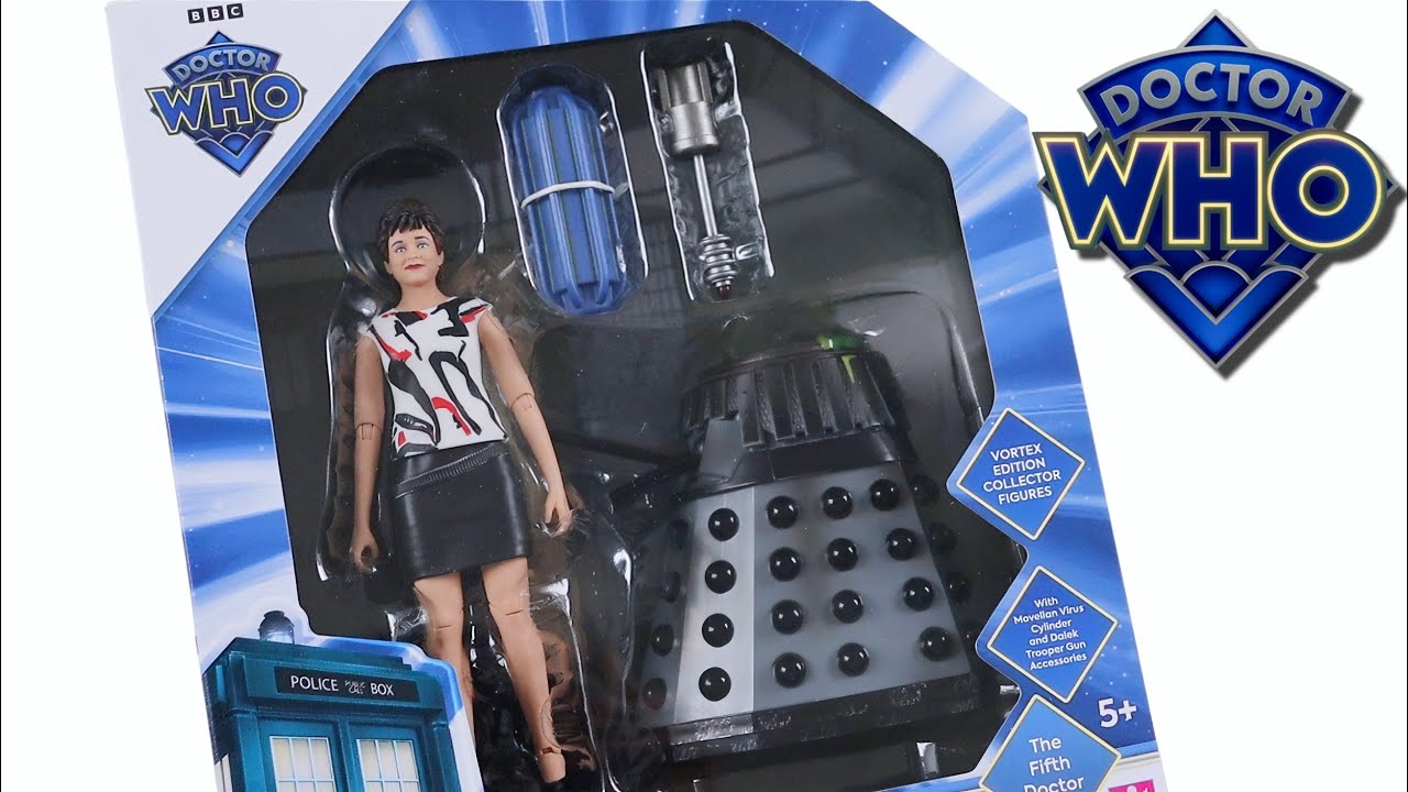 Doctor Who: Tegan Jovanka & Destroyed Resurrection Dalek Vortex Edition Figure Set Unboxing & Review