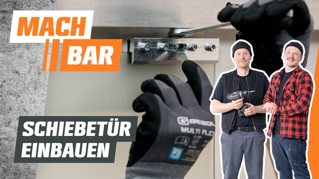 Schiebet&uuml;r einbauen | OBI