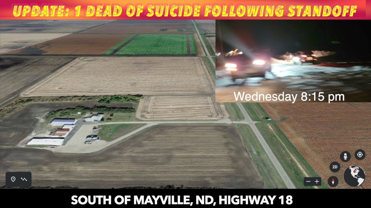 UPDATE: 1 Dead Following Standoff Near Mayville, North Dakota