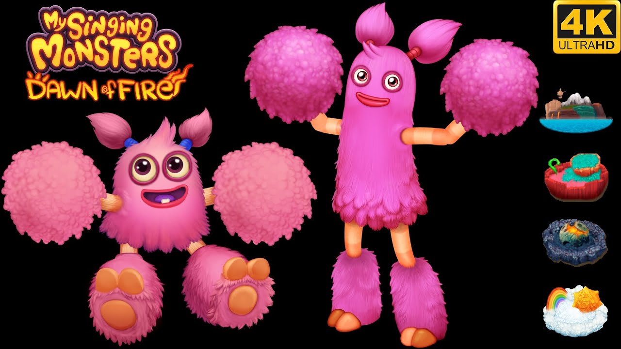 PomPom - Baby/Adult (Sound and Animation) 4k