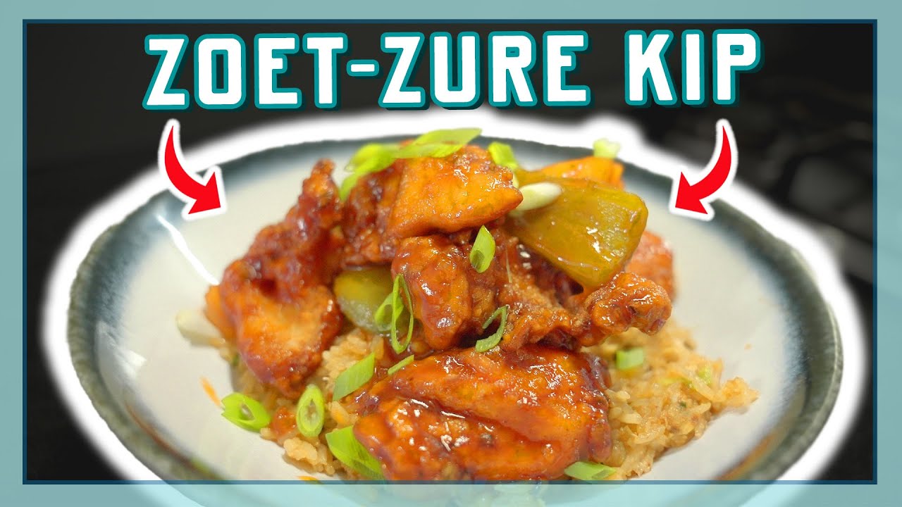 ZOET-ZURE KROKANTE KIP! | EtenmetNick | How to