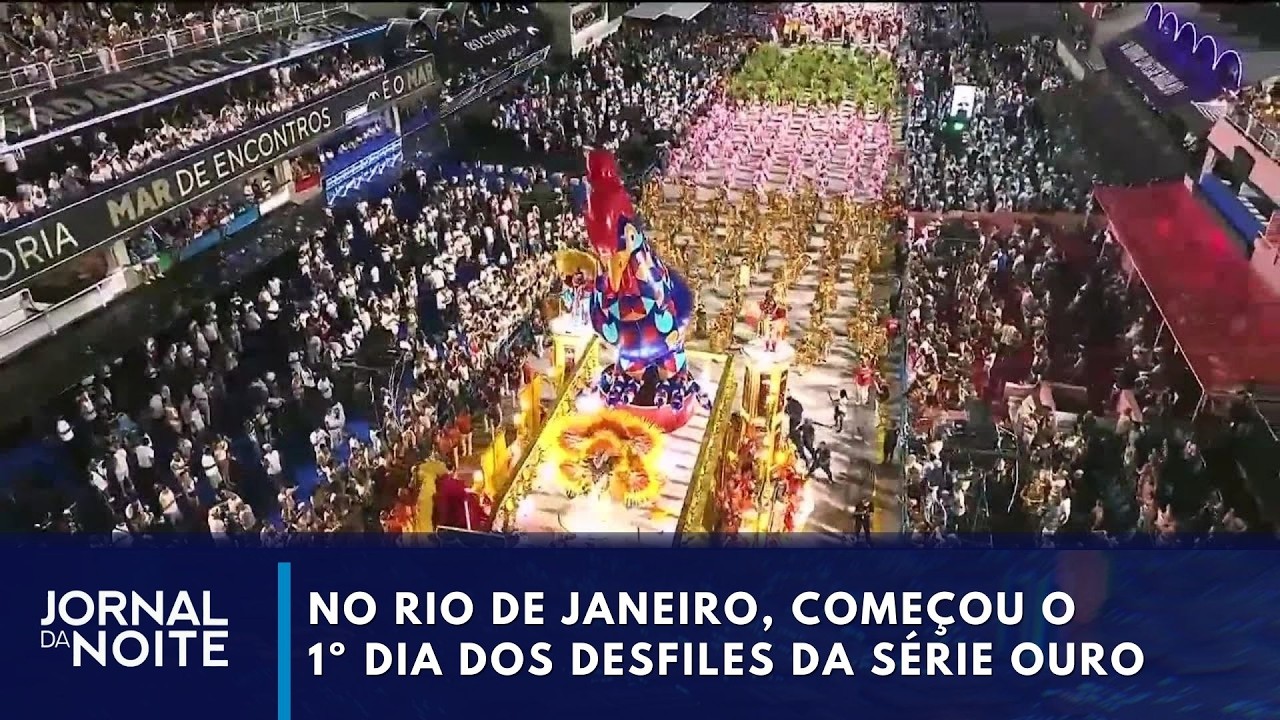 Rio: 1° dia dos desfiles da série ouro